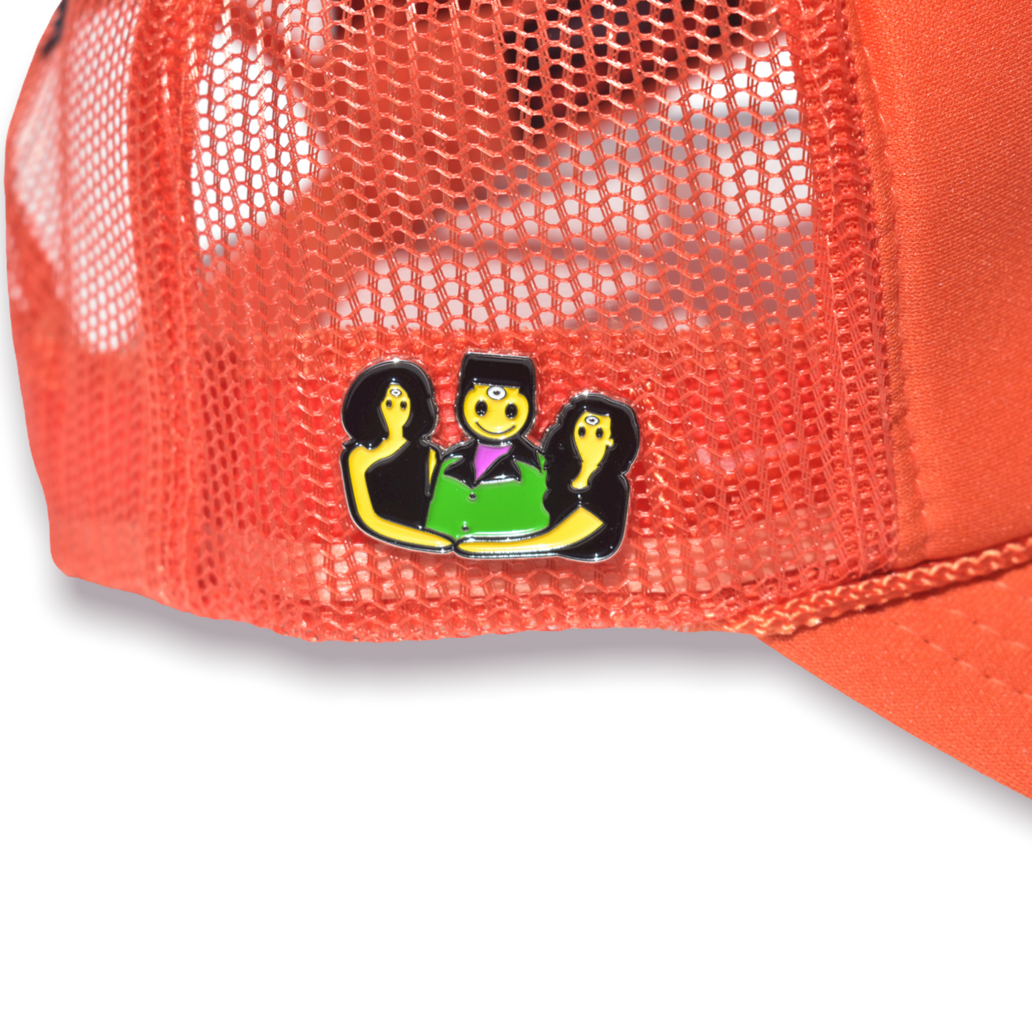 3rd Eye Smiley - Orange/Orange