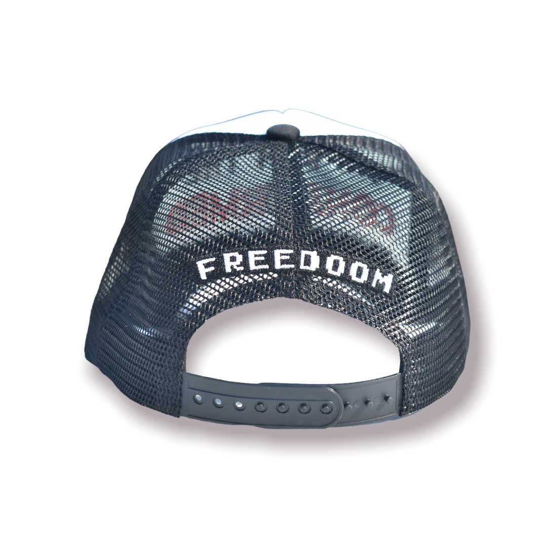 Inform the Conformed Trucker - White/Black/Red