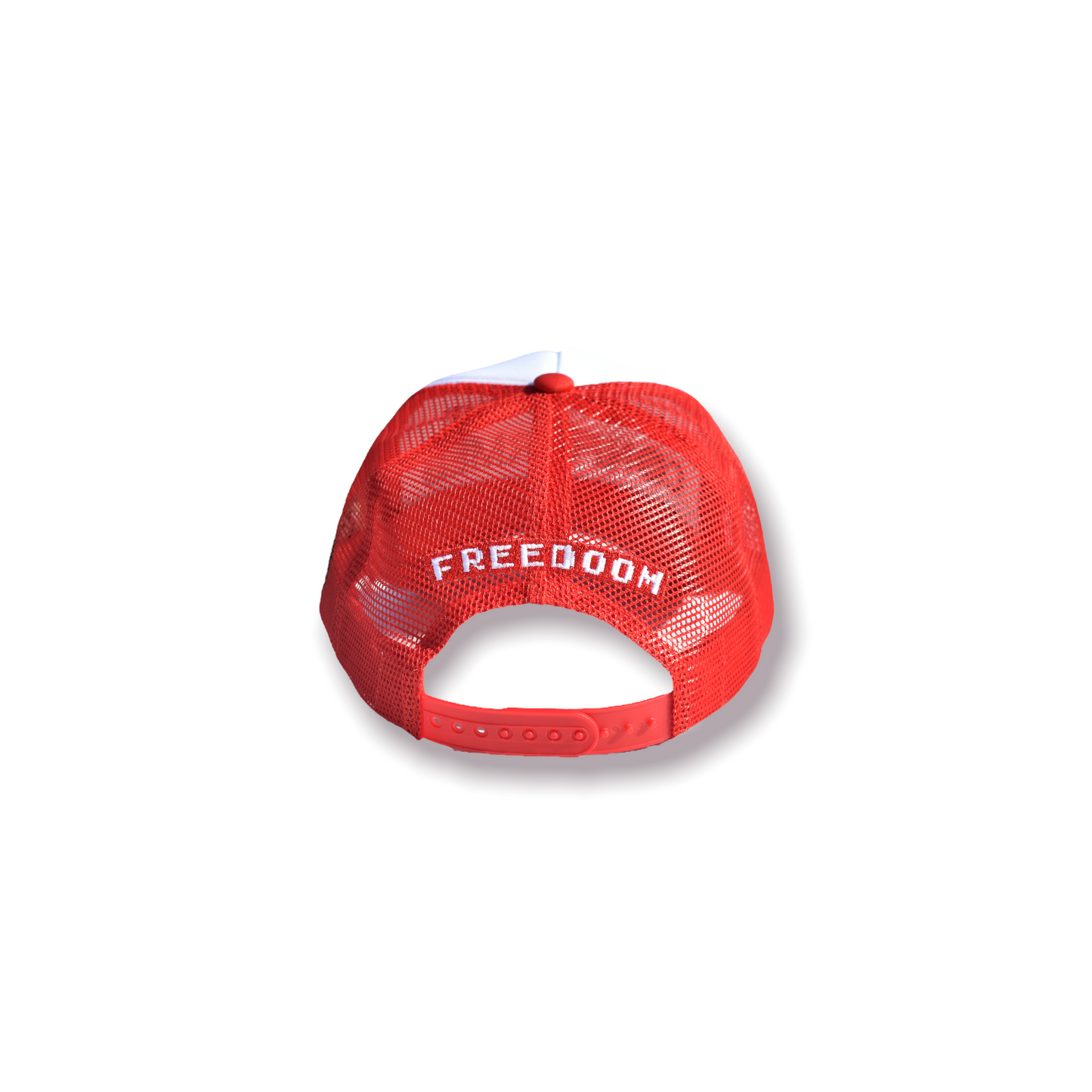 Inform the Conformed Trucker - White/Red/Silver