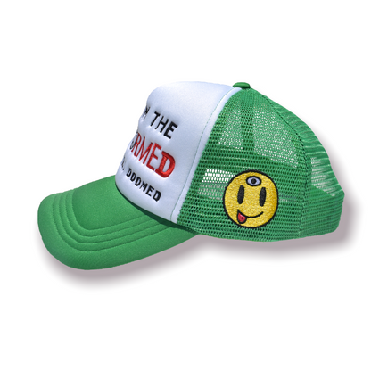 Inform the Conformed Trucker - White/Green/Red